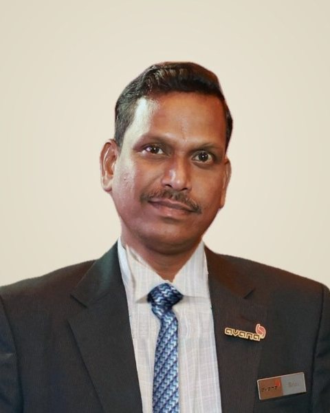 M. Srinivasan, Senior Manager, Finance and Administration